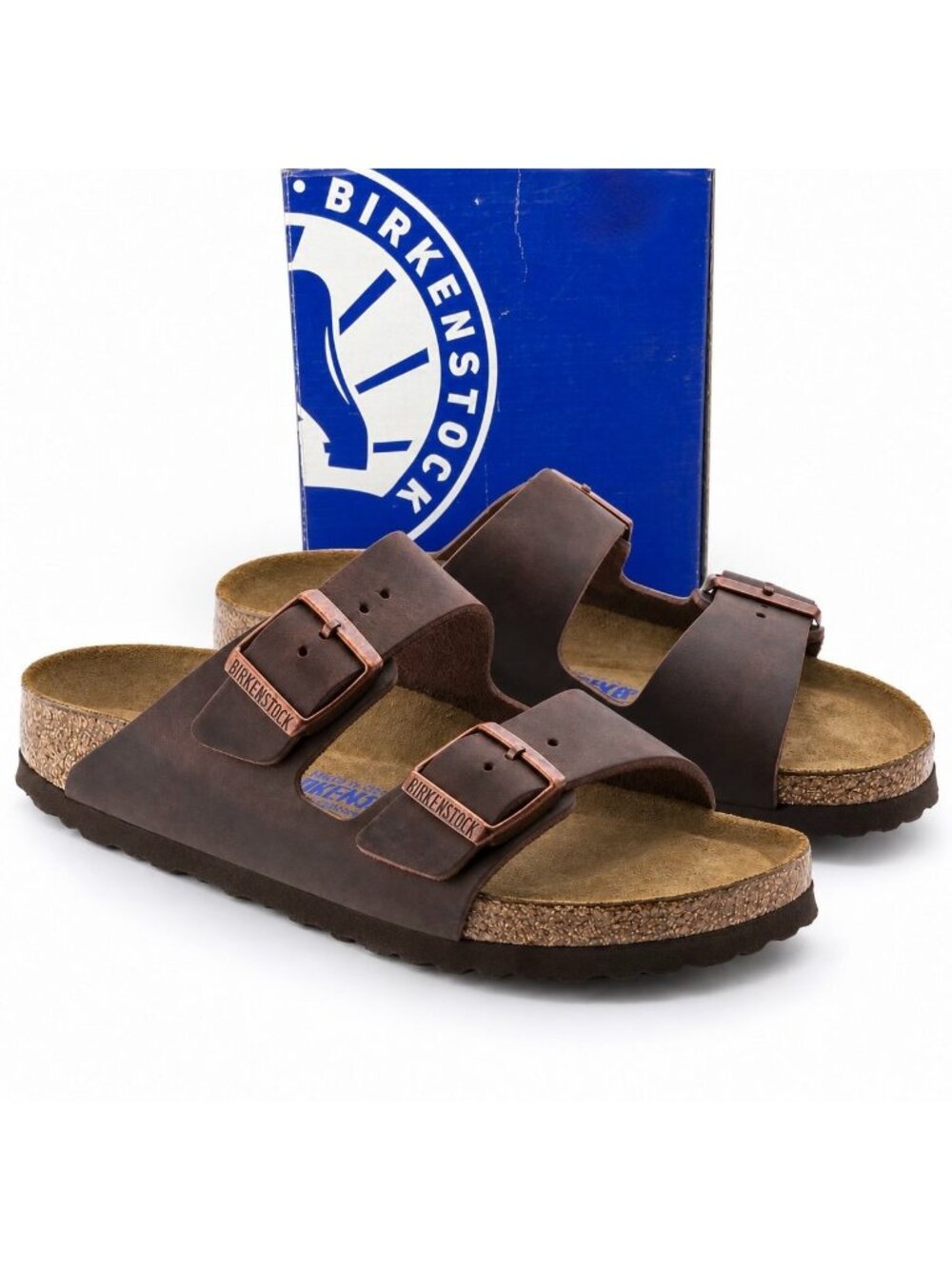 Birkenstock Arizona Habana Oiled Leather EU 42 W11 M9 Regular Fit Soft Footbed